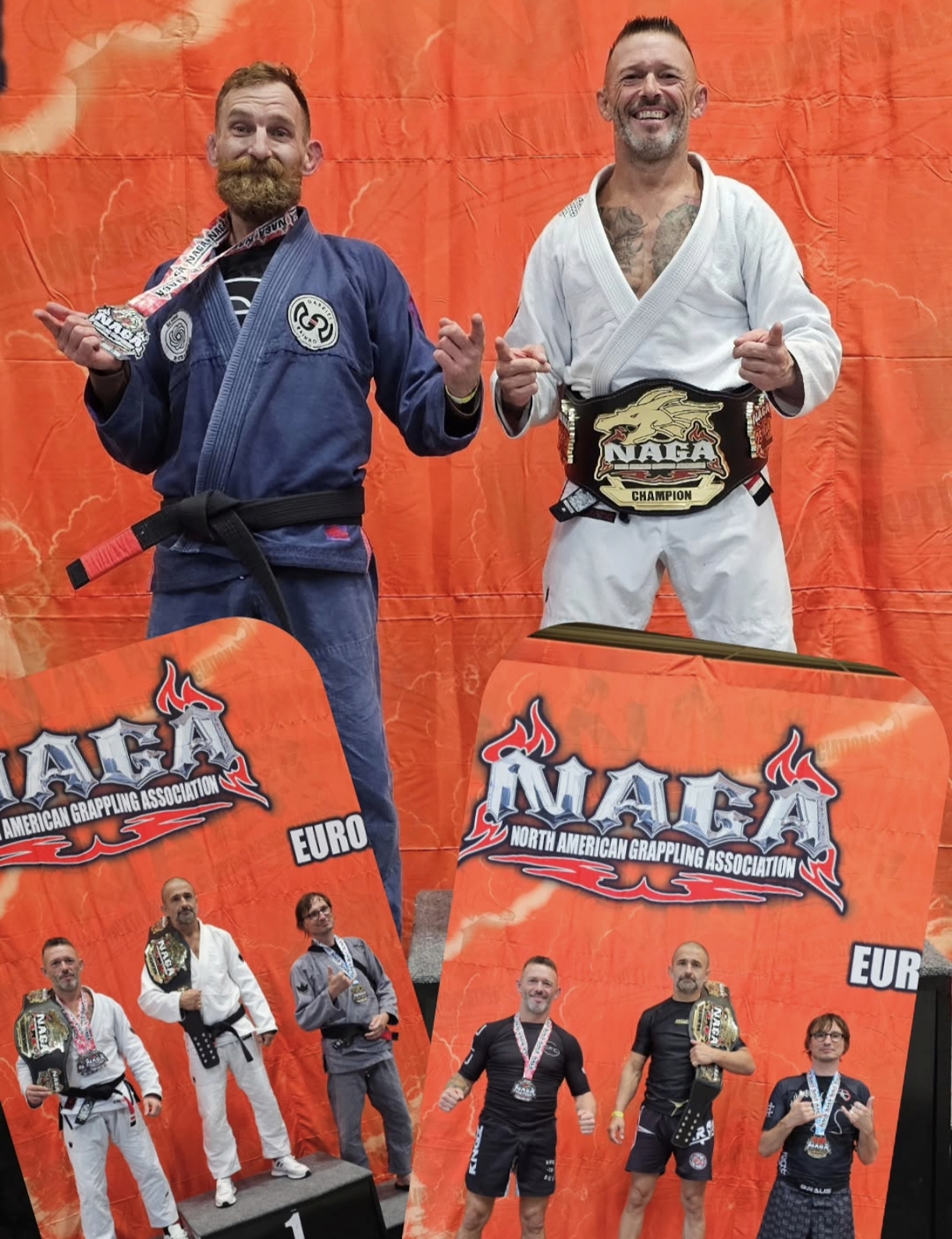 Víctor Brull, campeón en NAGA Europe